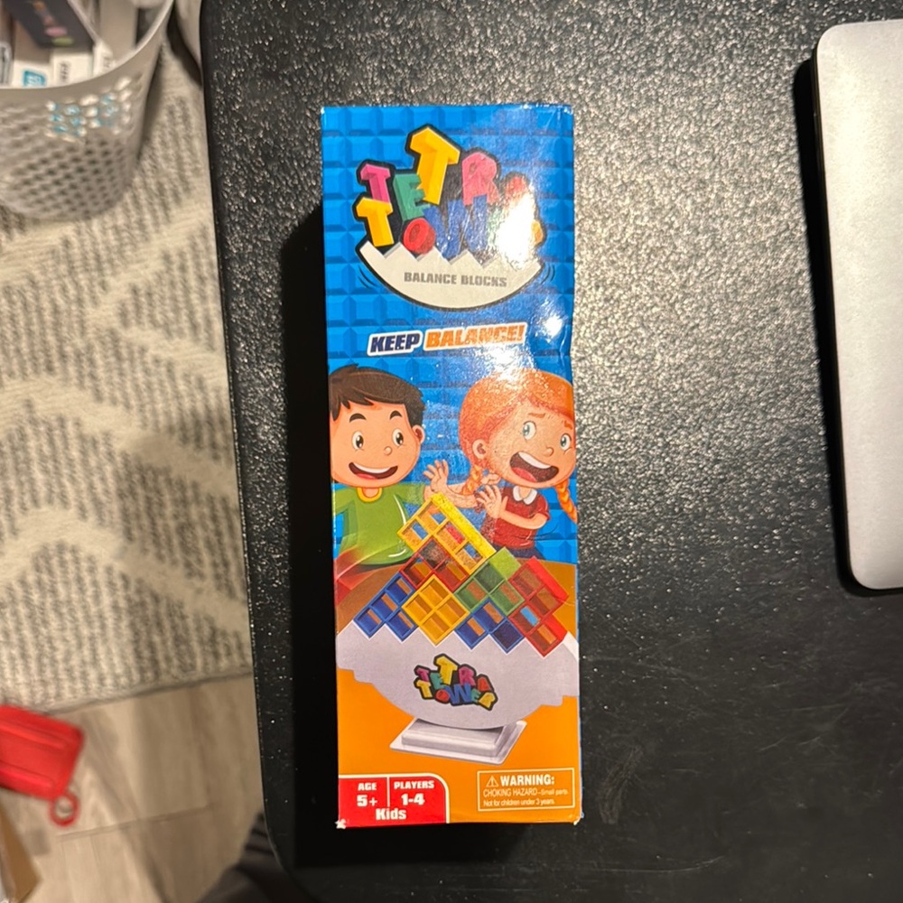 Tetra Tower Kids Building Block Balance Game
